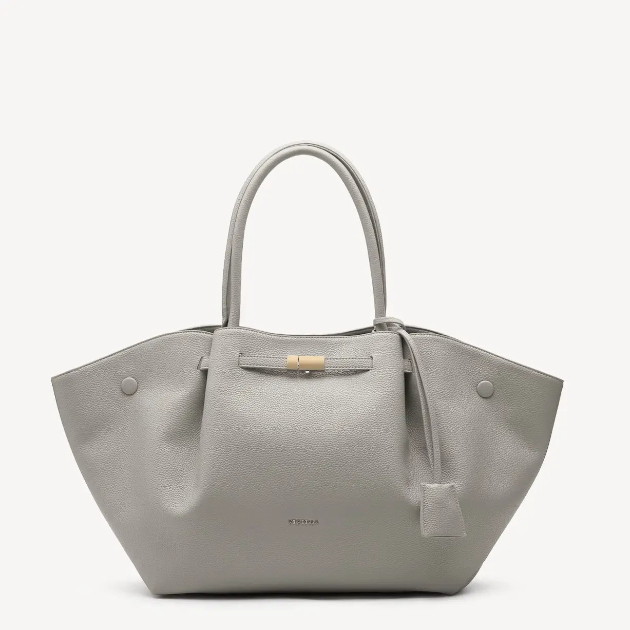 Elegant Daily Tote Bag – Premium PU Leather with Top Handle & Removable Pendant