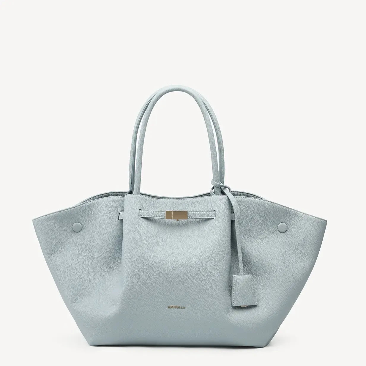 Elegant Daily Tote Bag – Premium PU Leather with Top Handle & Removable Pendant