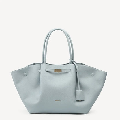 Elegant Daily Tote Bag – Premium PU Leather with Top Handle & Removable Pendant